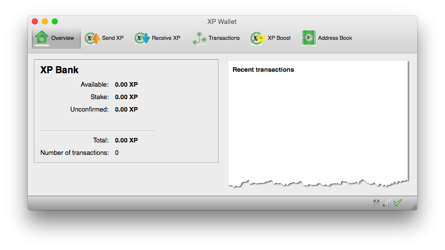 仮想通貨xpのウォレットxp Qtを作って送金 Macでposマイニング 寝ながら投資