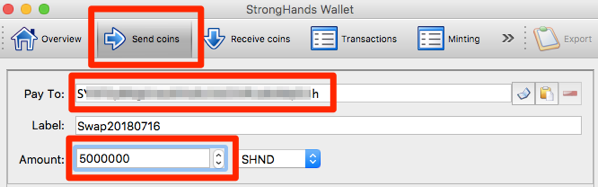 StrongHands Wallet